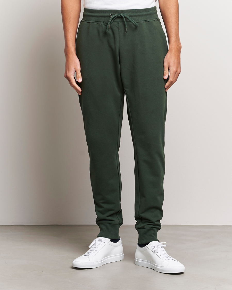 Mies | Rennot housut | Bread & Boxers | Loungewear Pants Forest Green