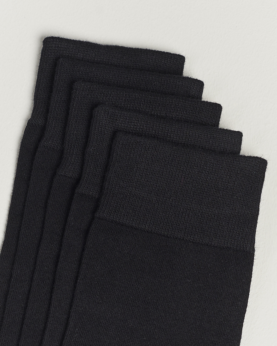 Mies | Alusvaatteet | Bread & Boxers | 5-Pack Socks Black