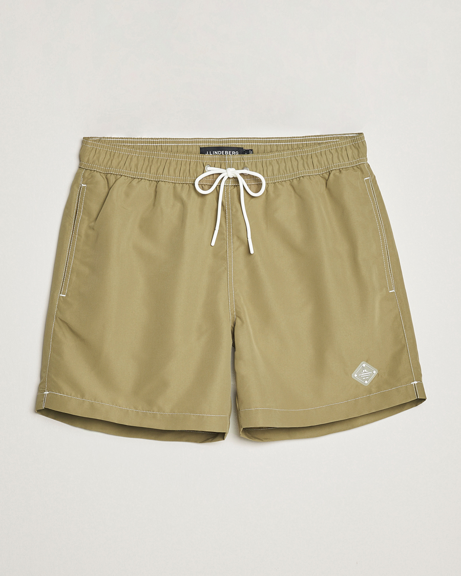 Mies | Uimahousut | J.Lindeberg | Banks Solid Swimshorts Aloe