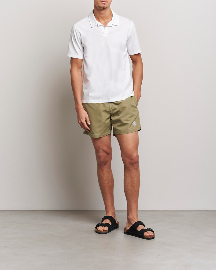 Mies | Uimahousut | J.Lindeberg | Banks Solid Swimshorts Aloe