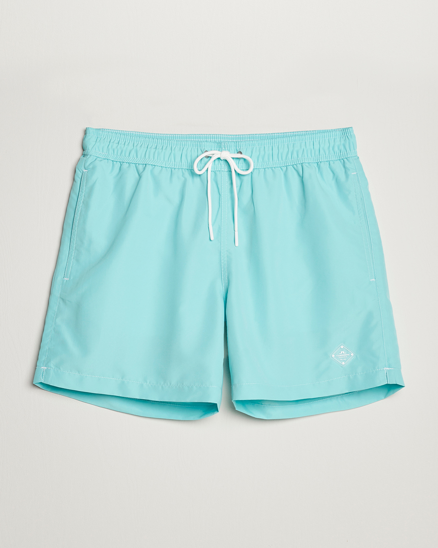 Mies | Uimahousut | J.Lindeberg | Banks Solid Swimshorts Aqua Splash
