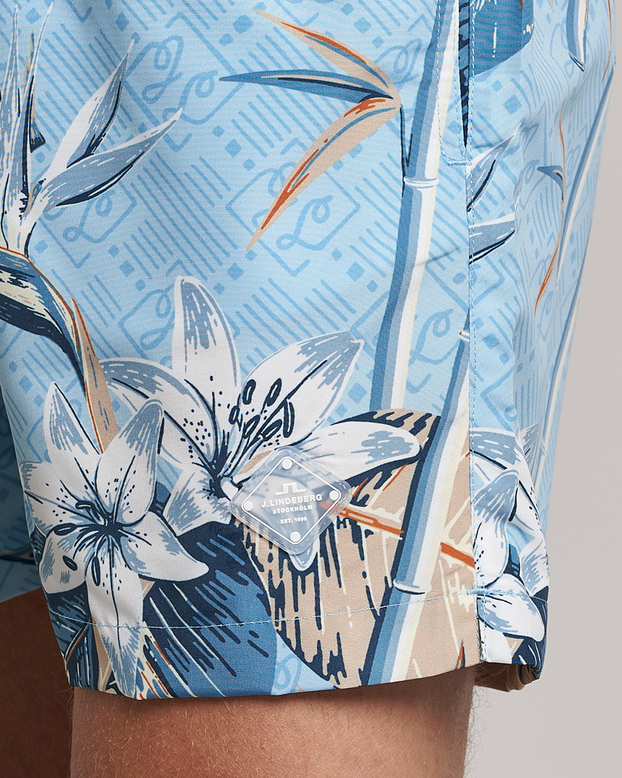 Mies | Uimahousut | J.Lindeberg | Banks Tropical Swimshorts Dream Blue