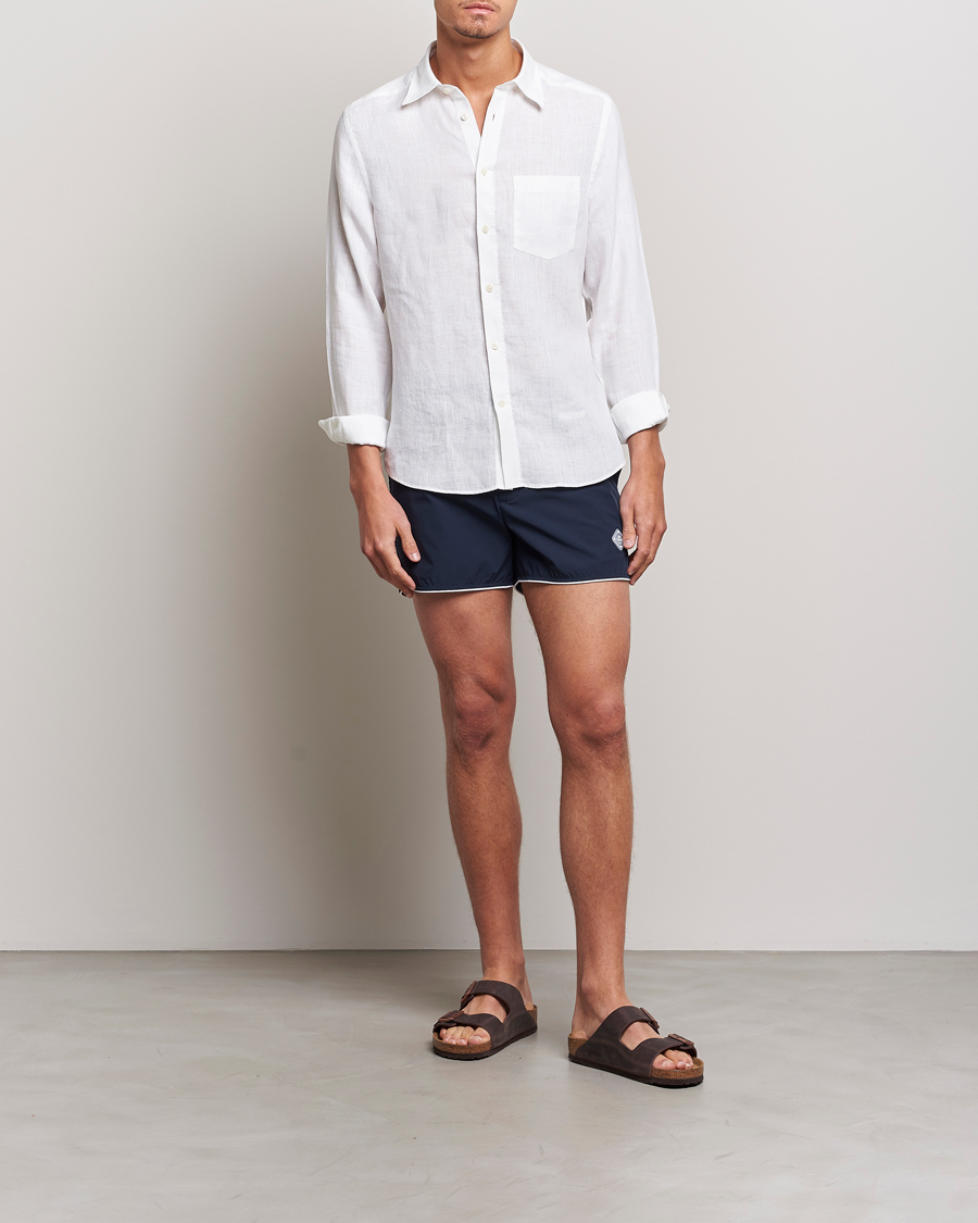 Mies | Uimahousut | J.Lindeberg | Arnold Stretch Swimshorts Navy