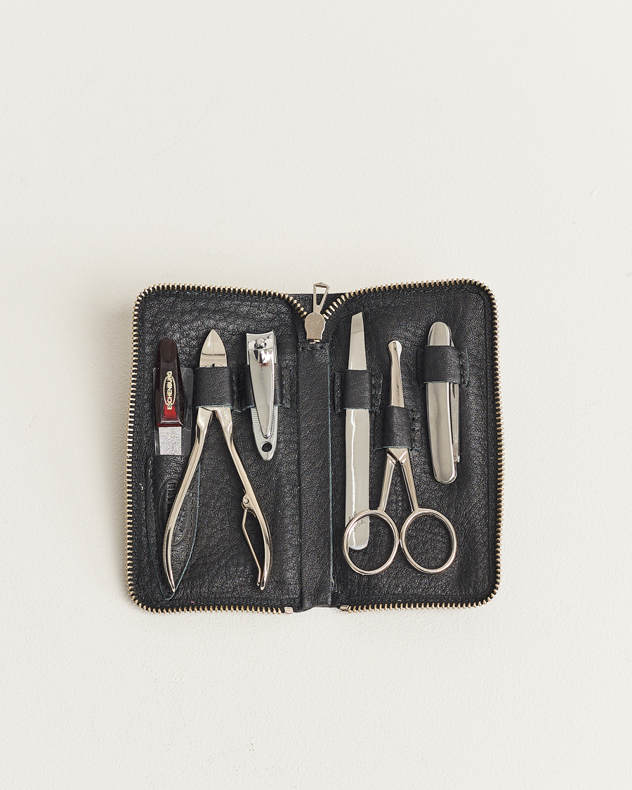Mies | F. Hammann Men's Manicure Set Black | F. Hammann | Men's Manicure Set Black