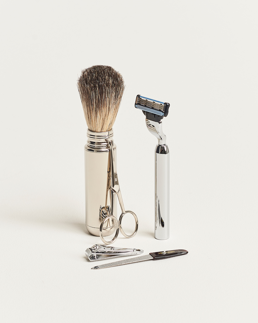 Mies |  | F. Hammann | Shaving and Manicure Set Dark Brown