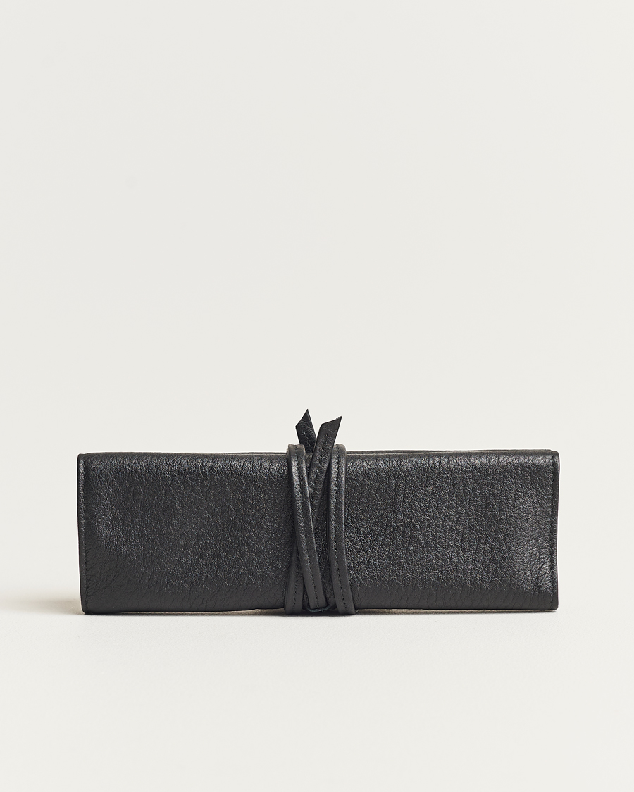 Mies | Kellojen säilytys | F. Hammann | Flat Travel Watchroll Black