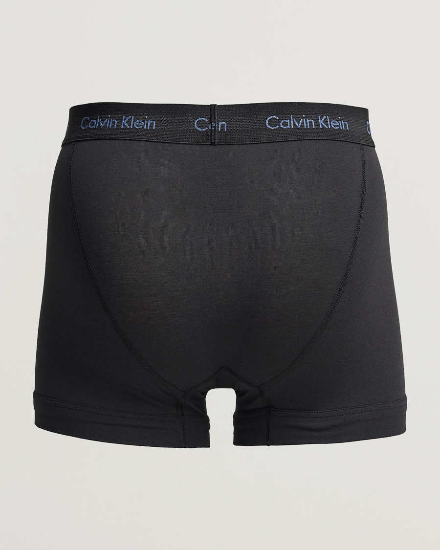 Mies | Alusvaatteet | Calvin Klein | Cotton Stretch 3-Pack Trunk Black