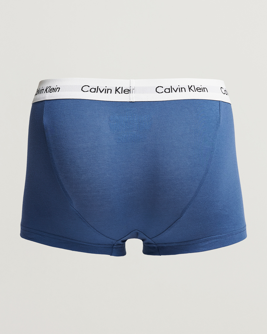 Mies | Calvin Klein | Calvin Klein | Cotton Stretch 3-Pack Low Rise Trunk Red/Sky/Blue