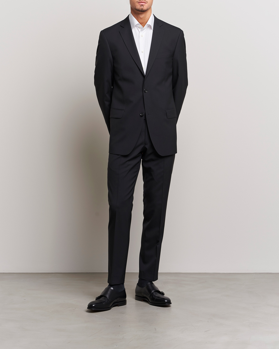Mies | Pikkutakit | Oscar Jacobson | Joel Wool Blazer Black