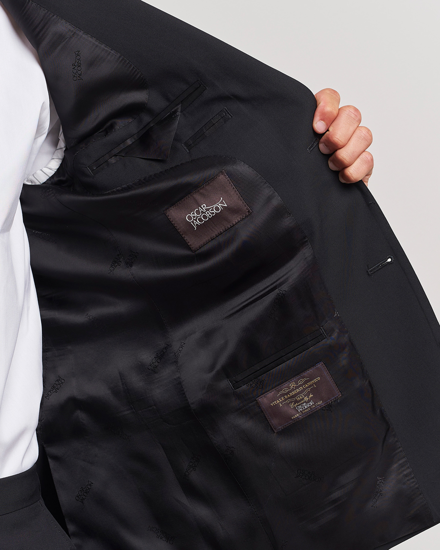 Mies | Pikkutakit | Oscar Jacobson | Joel Wool Blazer Black