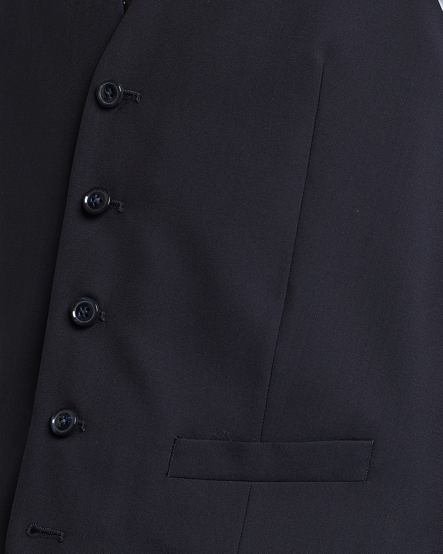Mies | Pikkutakit | Oscar Jacobson | Carlo Wool Waistcoat Navy