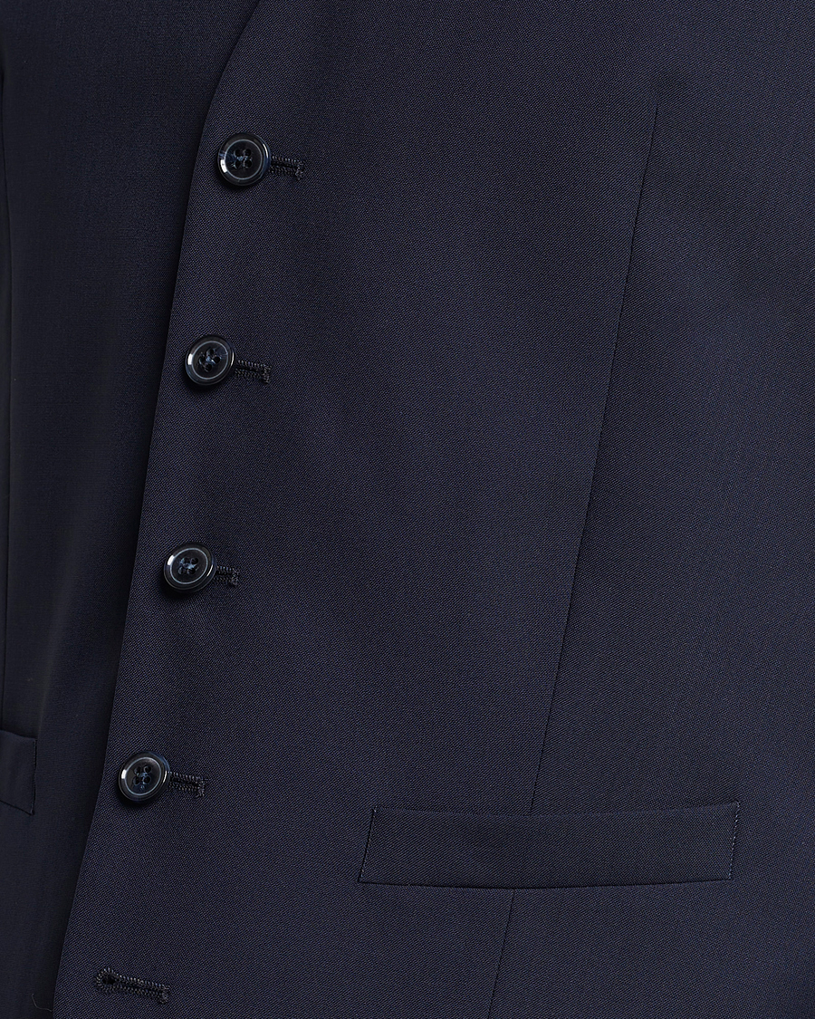 Mies | Pikkutakit | Oscar Jacobson | Carlo Wool Waistcoat Blue