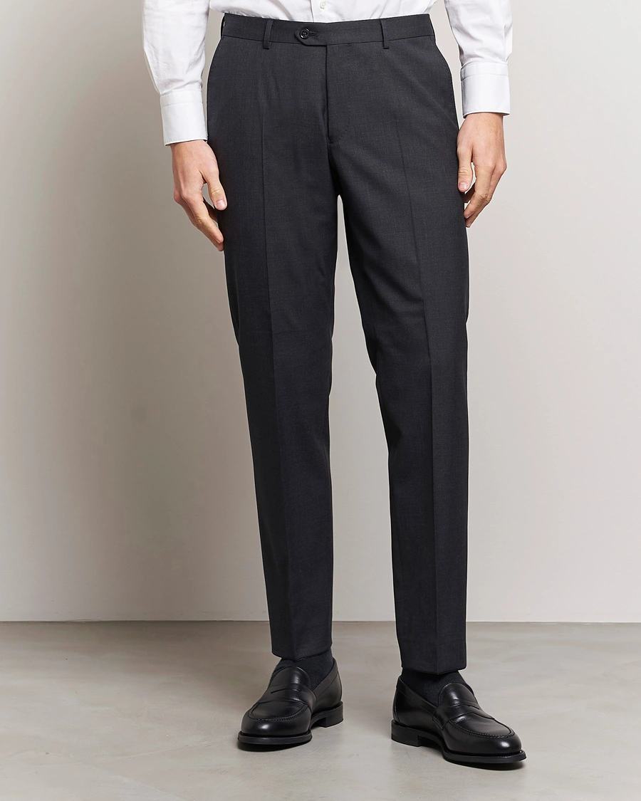 Mies |  | Oscar Jacobson | Diego Wool Trousers Grey