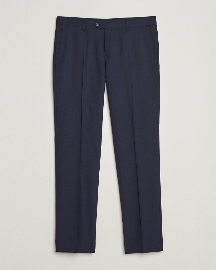 Mies |  | Oscar Jacobson | Diego Wool Trousers Blue