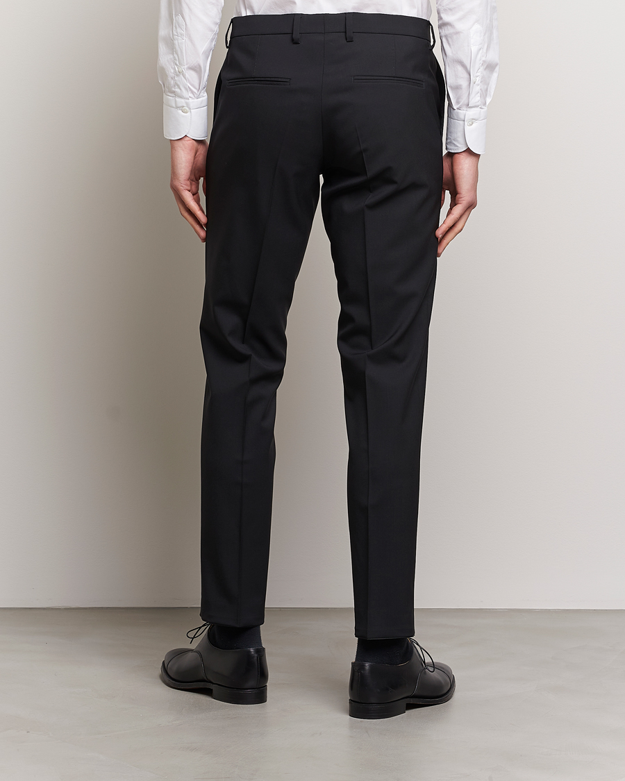 Mies | Housut | Oscar Jacobson | Diego Wool Trousers Black