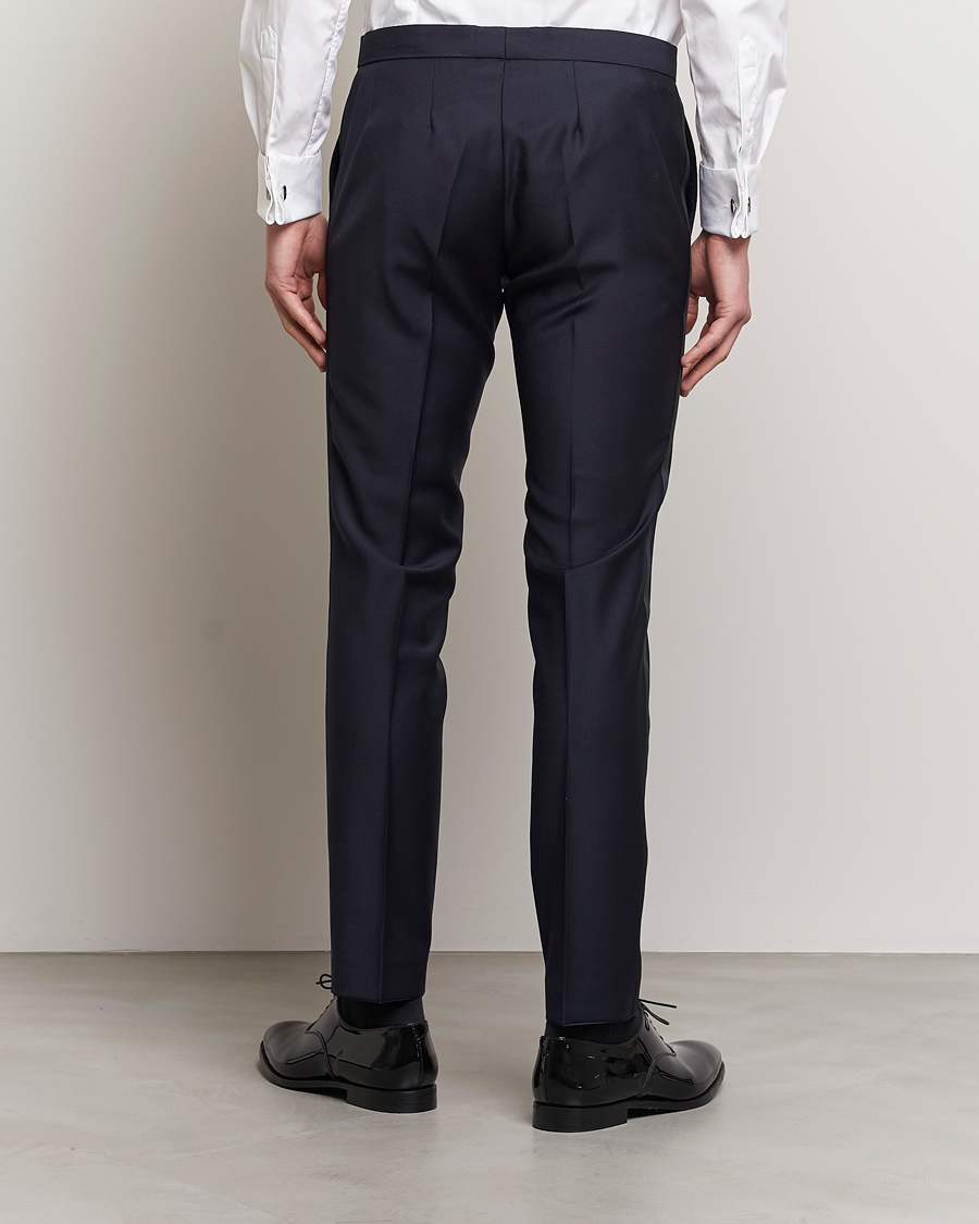 Mies | Housut | Oscar Jacobson | Duke Wool Trousers Navy