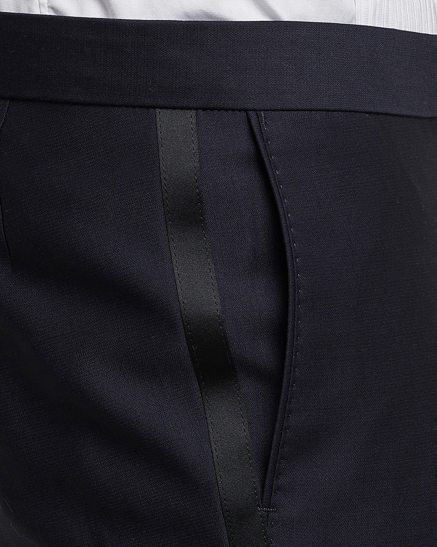 Mies | Housut | Oscar Jacobson | Duke Wool Trousers Navy