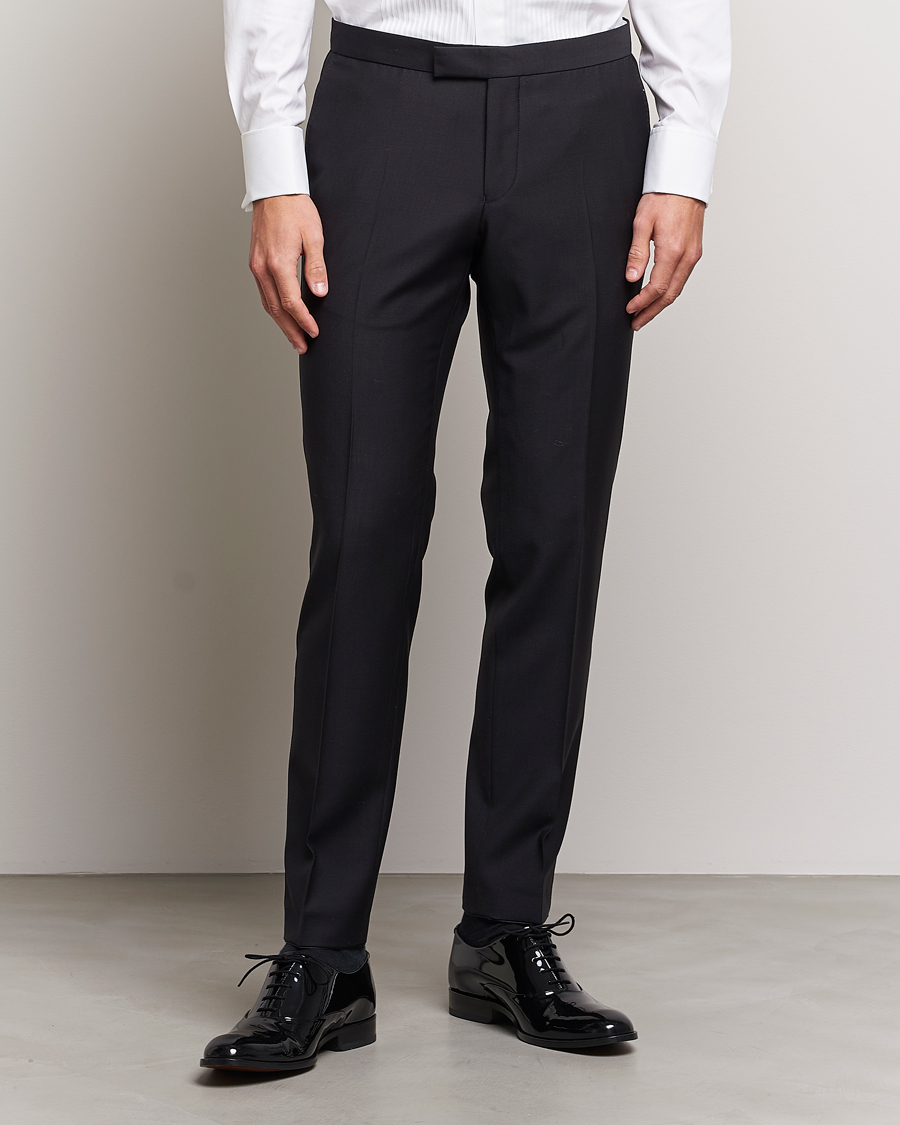 Mies |  | Oscar Jacobson | Duke Wool Trousers Black