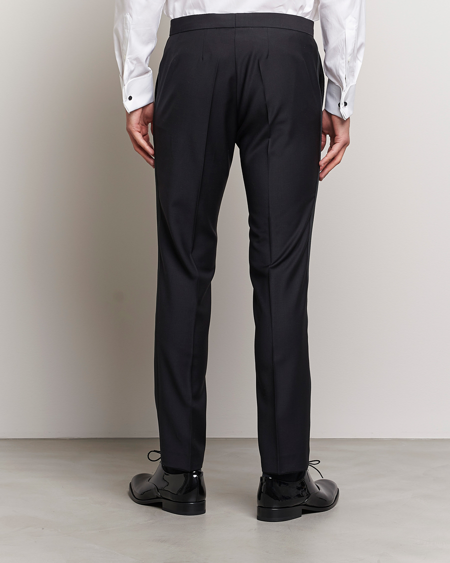 Mies | Housut | Oscar Jacobson | Duke Wool Trousers Black