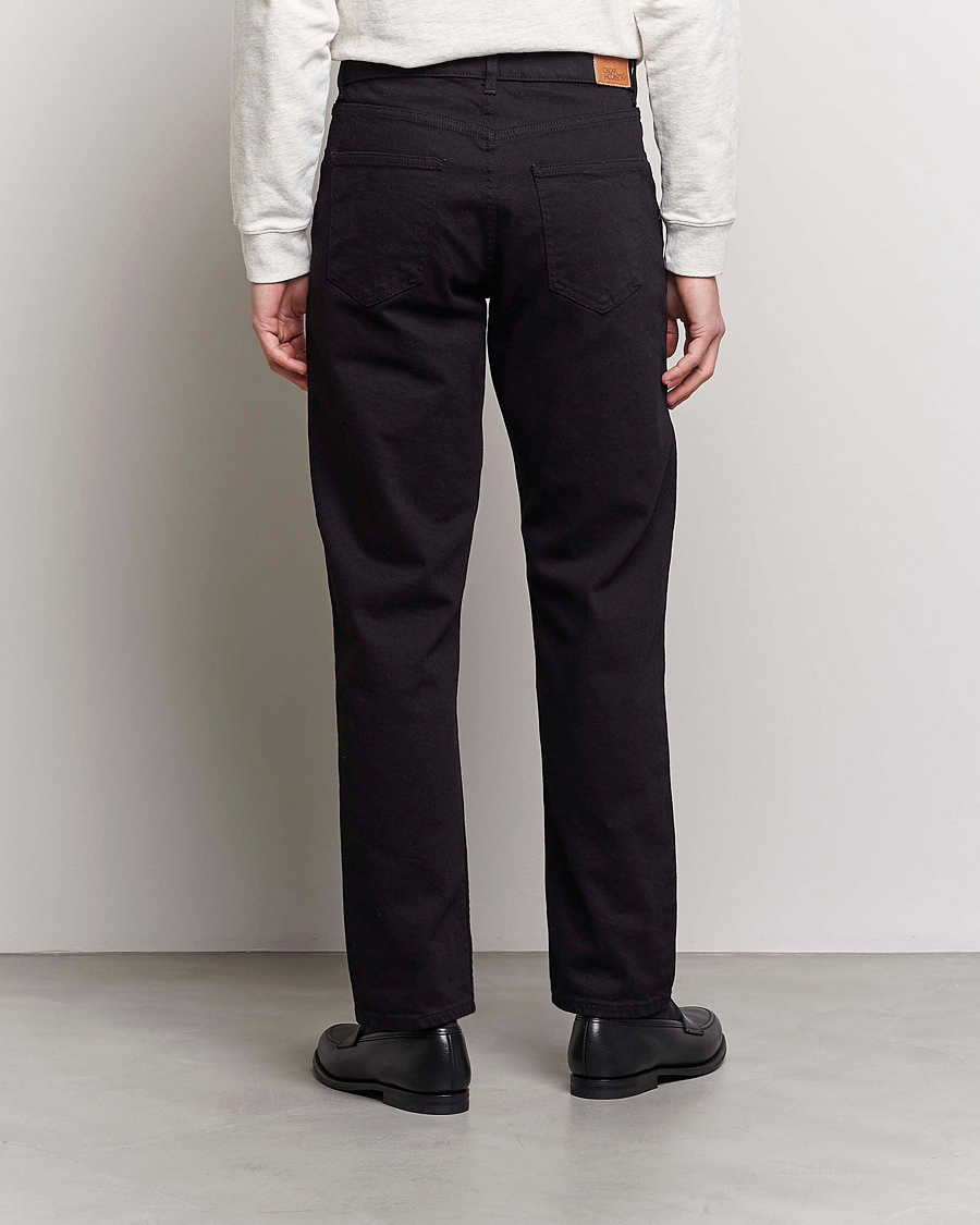 Mies | Farkut | Oscar Jacobson | Johan Cotton Stretch Jeans Black