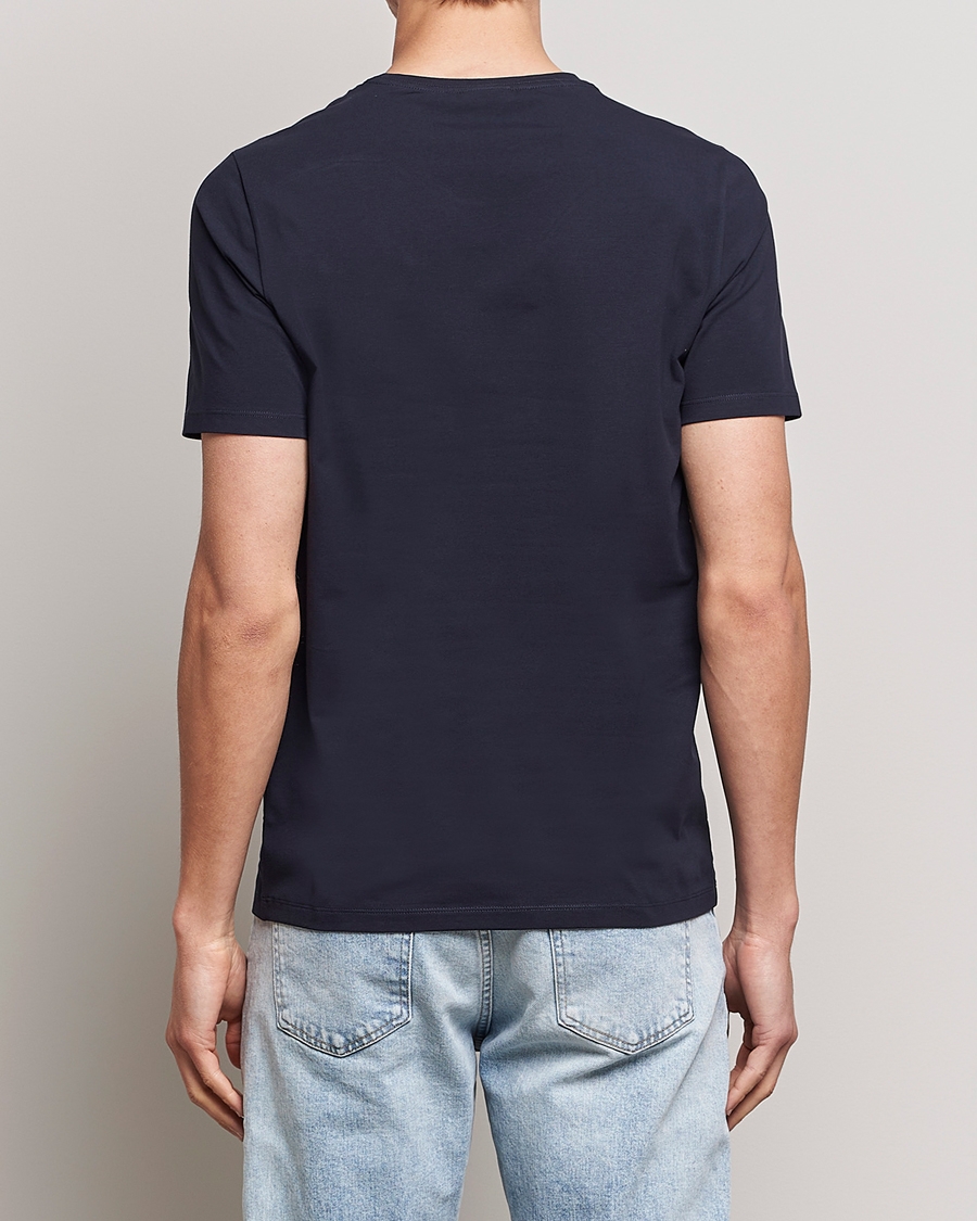 Mies | T-paidat | Oscar Jacobson | Kyran Cotton T-shirt S-S Navy