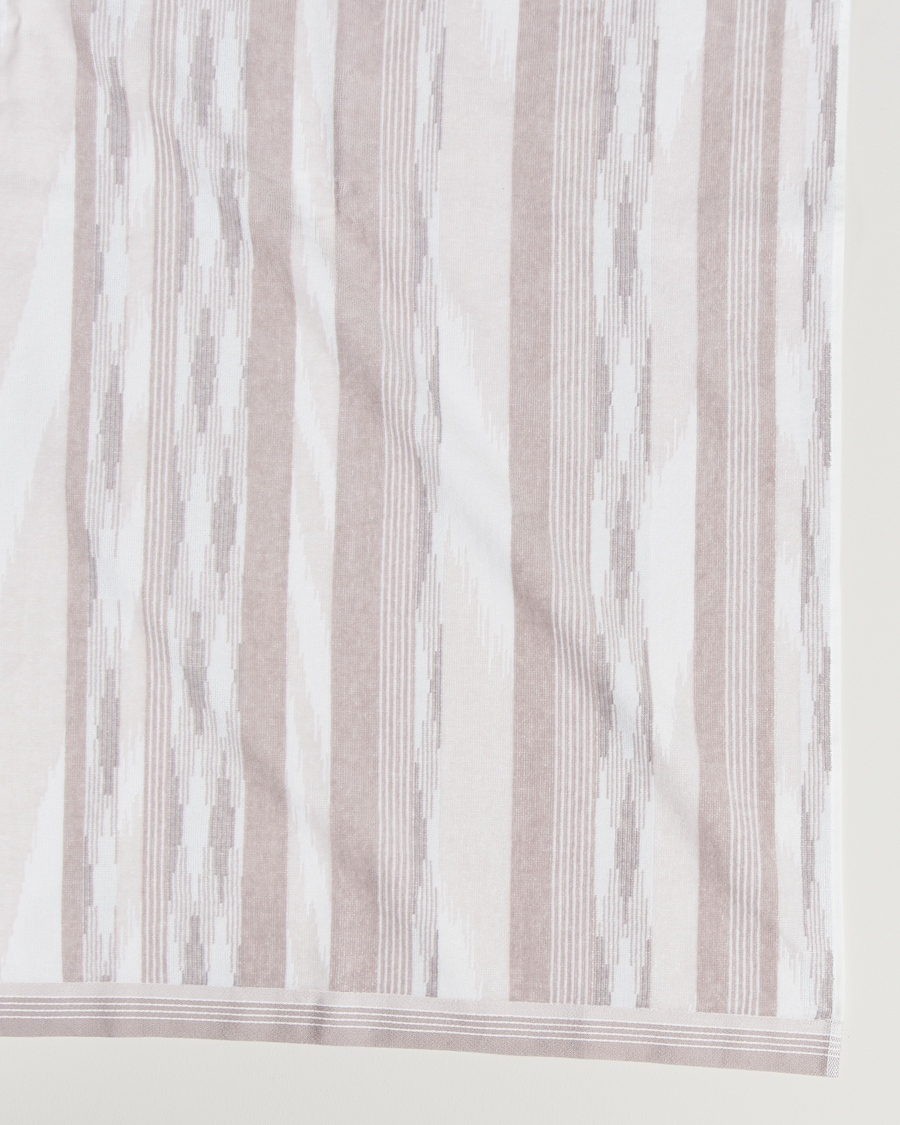 Mies |  | Missoni Home | Clint Bath Towel 70x115cm Beige/White