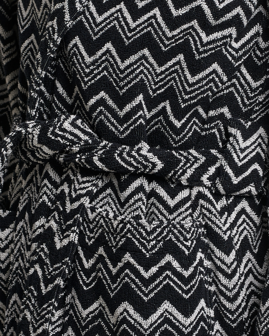 Mies | Yöpuvut ja kylpytakit | Missoni Home | Keith Bathrobe Grey/Black