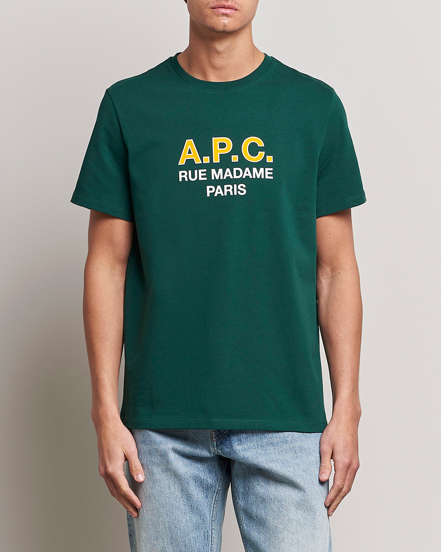 Mies | Alennusmyynti vaatteet | A.P.C. | Madame T-Shirt Dark Green