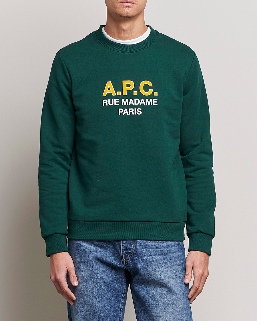 Mies | A.P.C. | A.P.C. | Madame Sweatshirt Dark Green