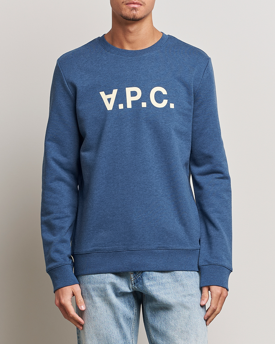 Mies | Puserot | A.P.C. | VPC Sweatshirt Indigo