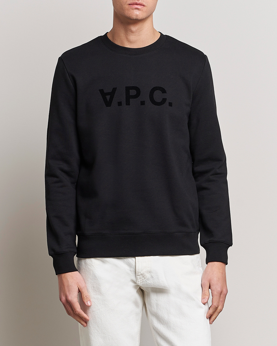 Mies | Collegepuserot | A.P.C. | VPC Sweatshirt Black