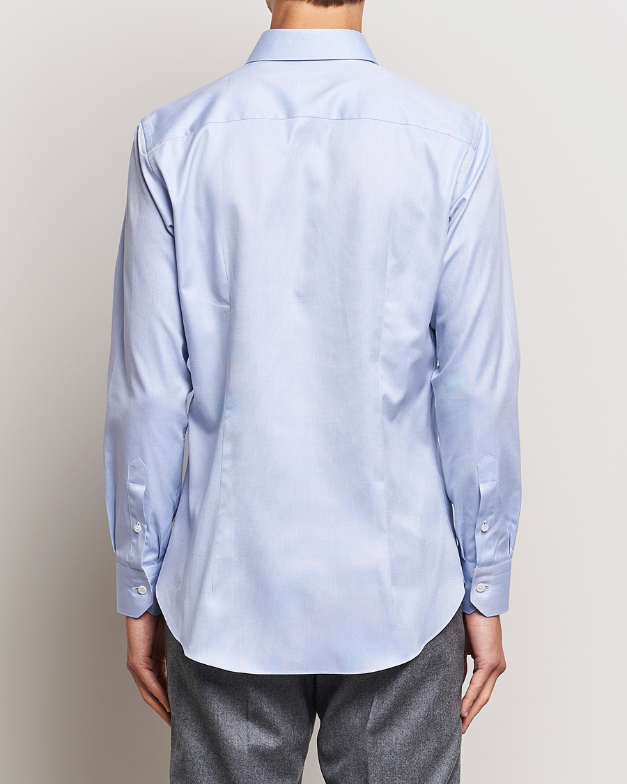 Mies | Kauluspaidat | Brioni | Slim Fit Royal Oxford Dress Shirt Light Blue