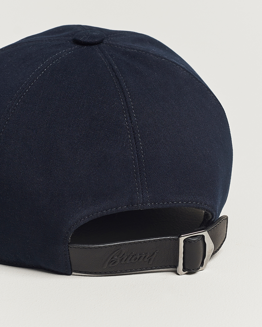 Mies | Brioni Soft Wool Baseball Cap Navy | Brioni | Soft Wool Baseball Cap Navy