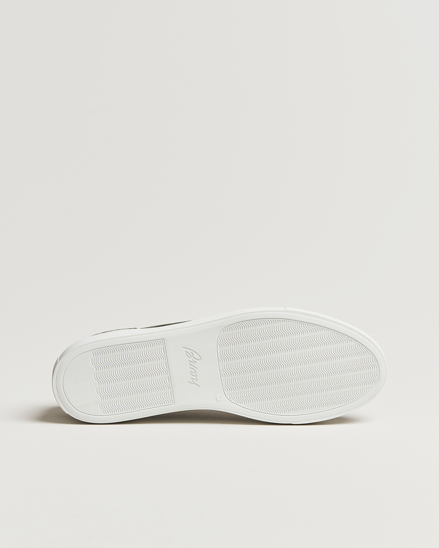 Mies | Brioni Casetta Suede Sneakers Green | Brioni | Casetta Suede Sneakers Green