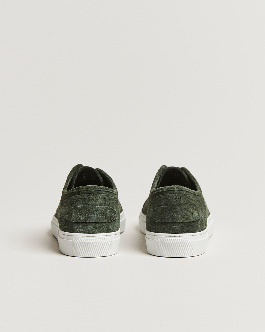 Mies | Brioni Casetta Suede Sneakers Green | Brioni | Casetta Suede Sneakers Green