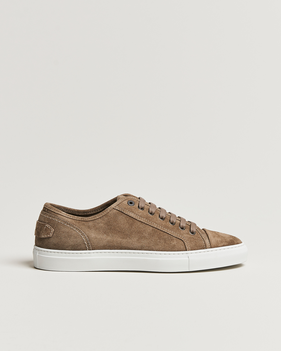 Mies | Brioni Casetta Sneakers Dark Brown Suede | Brioni | Casetta Sneakers Dark Brown Suede