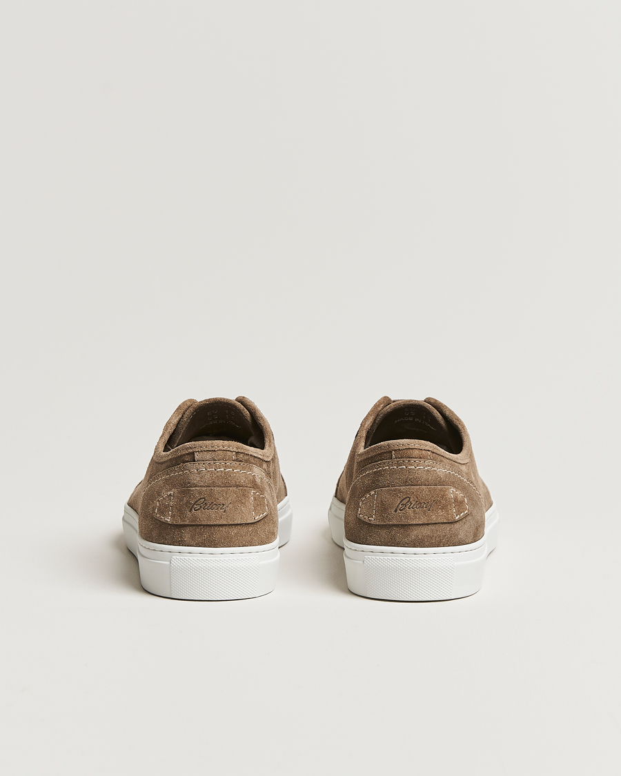 Mies | Brioni Casetta Sneakers Dark Brown Suede | Brioni | Casetta Sneakers Dark Brown Suede