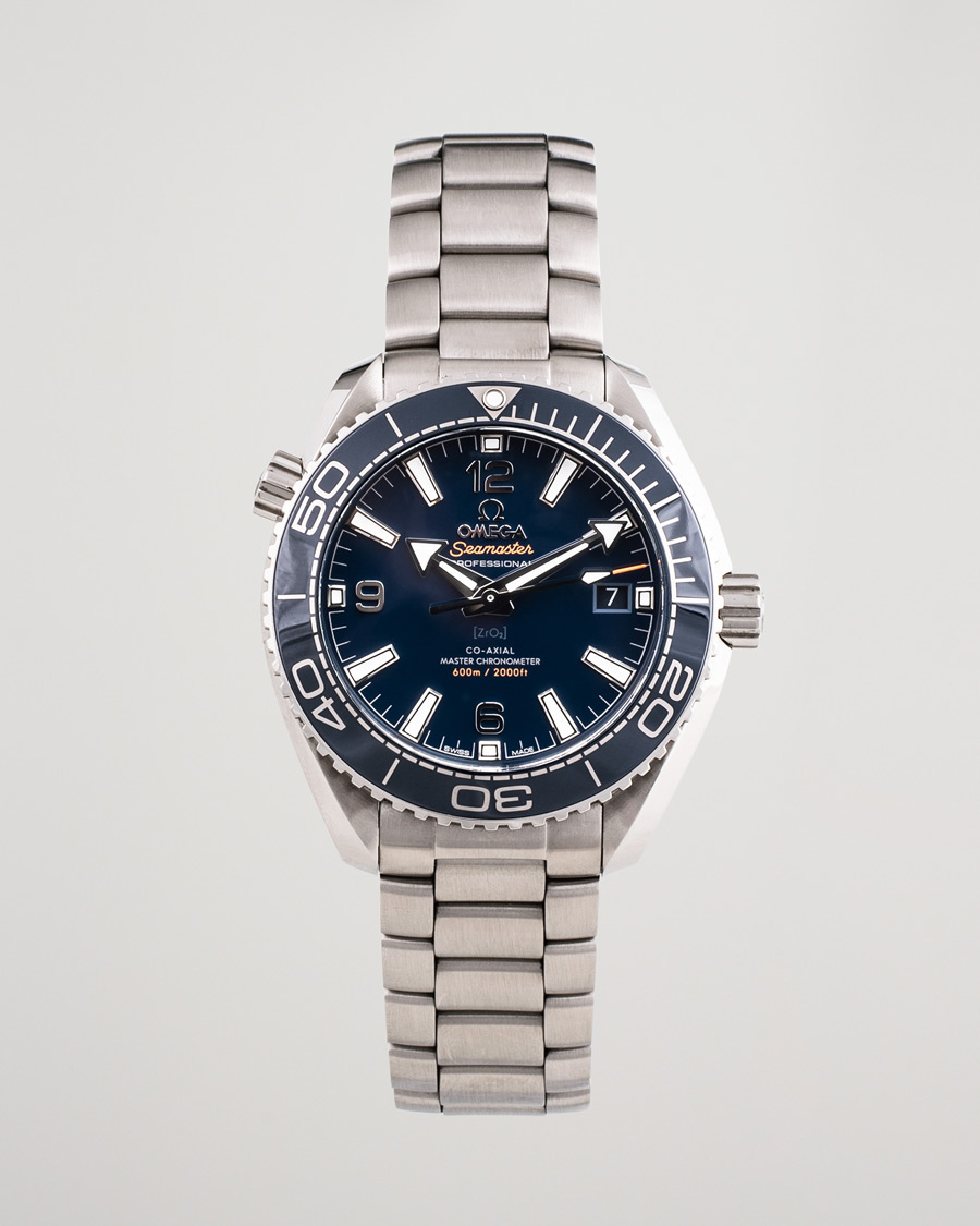 Mies | Omega Pre-Owned Seamaster Planet Ocean Steel Blue | Omega Pre-Owned | Seamaster Planet Ocean Steel Blue