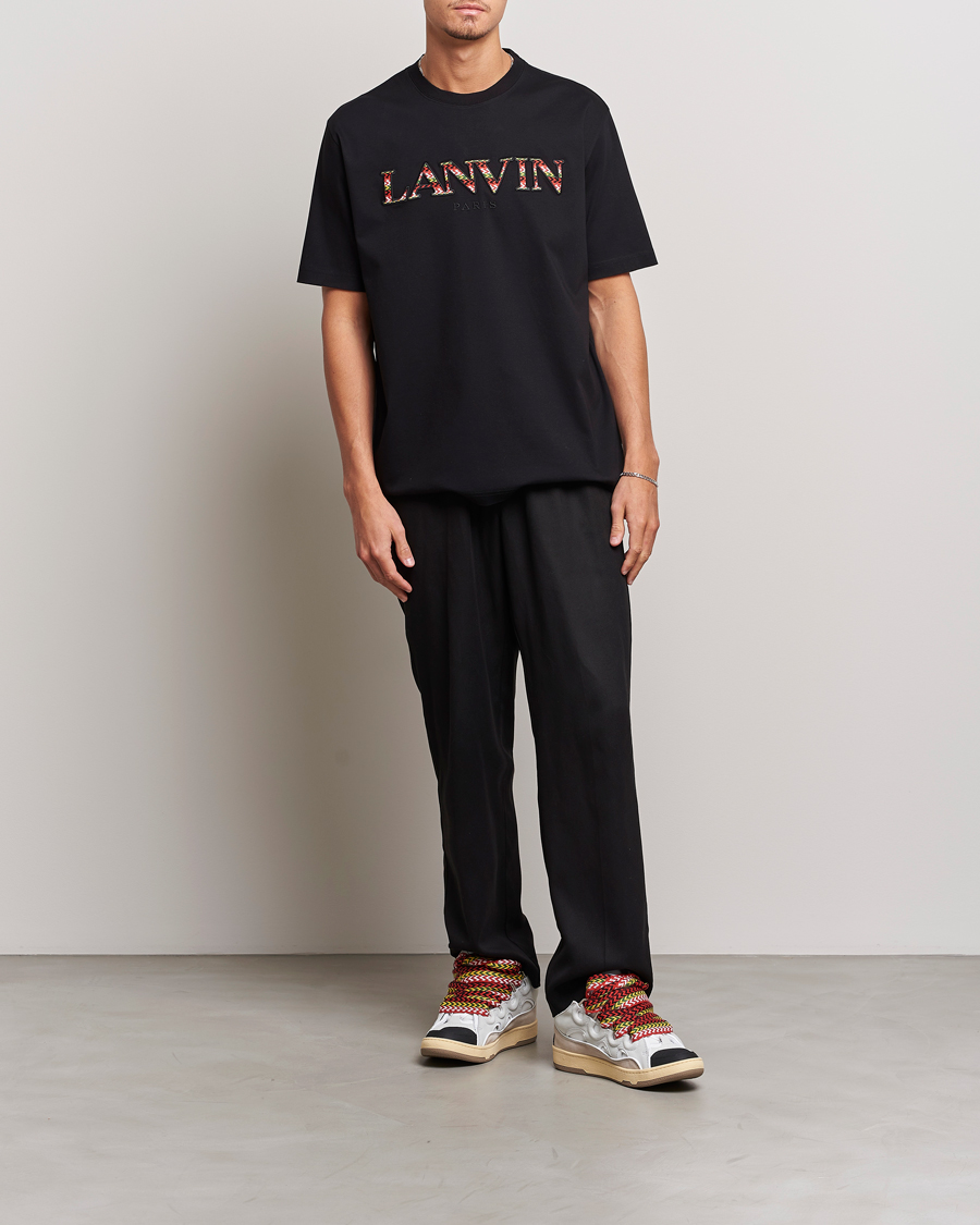 Mies | T-paidat | Lanvin | Curb Logo T-Shirt Black