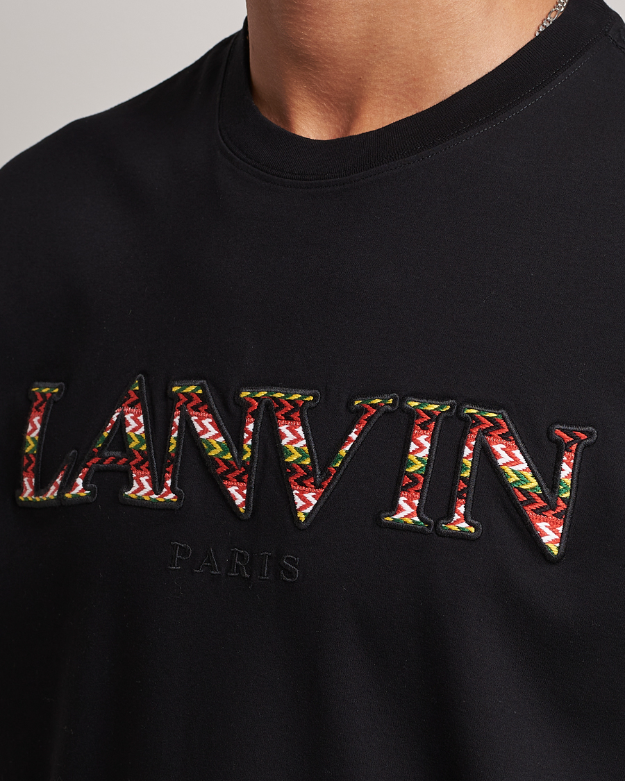 Mies | T-paidat | Lanvin | Curb Logo T-Shirt Black