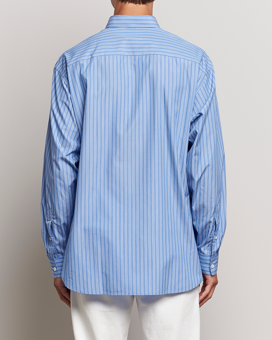 Mies | Kauluspaidat | Lanvin | Oversize Casual Shirt Blue/White