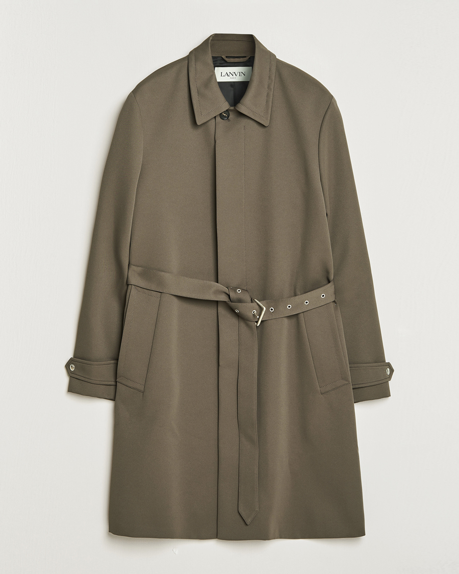 Mies | Takit | Lanvin | Tailored Rain Coat Shark Grey