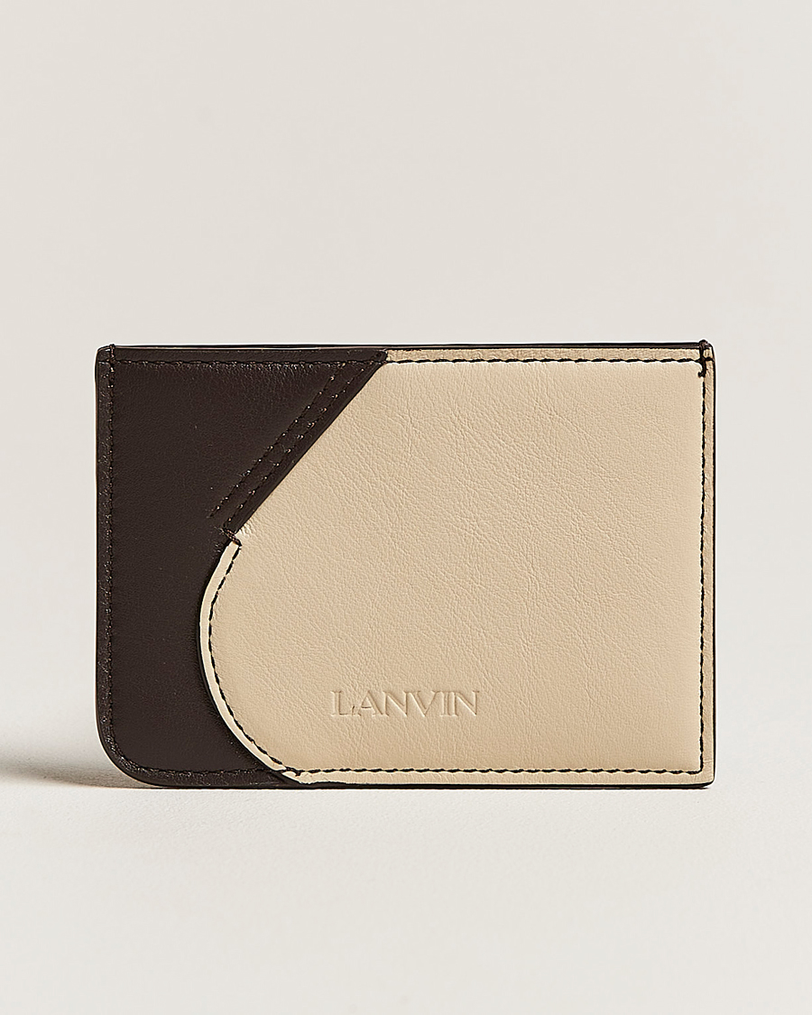 Mies |  | Lanvin | Credit Card Holder Cocoa/Beige