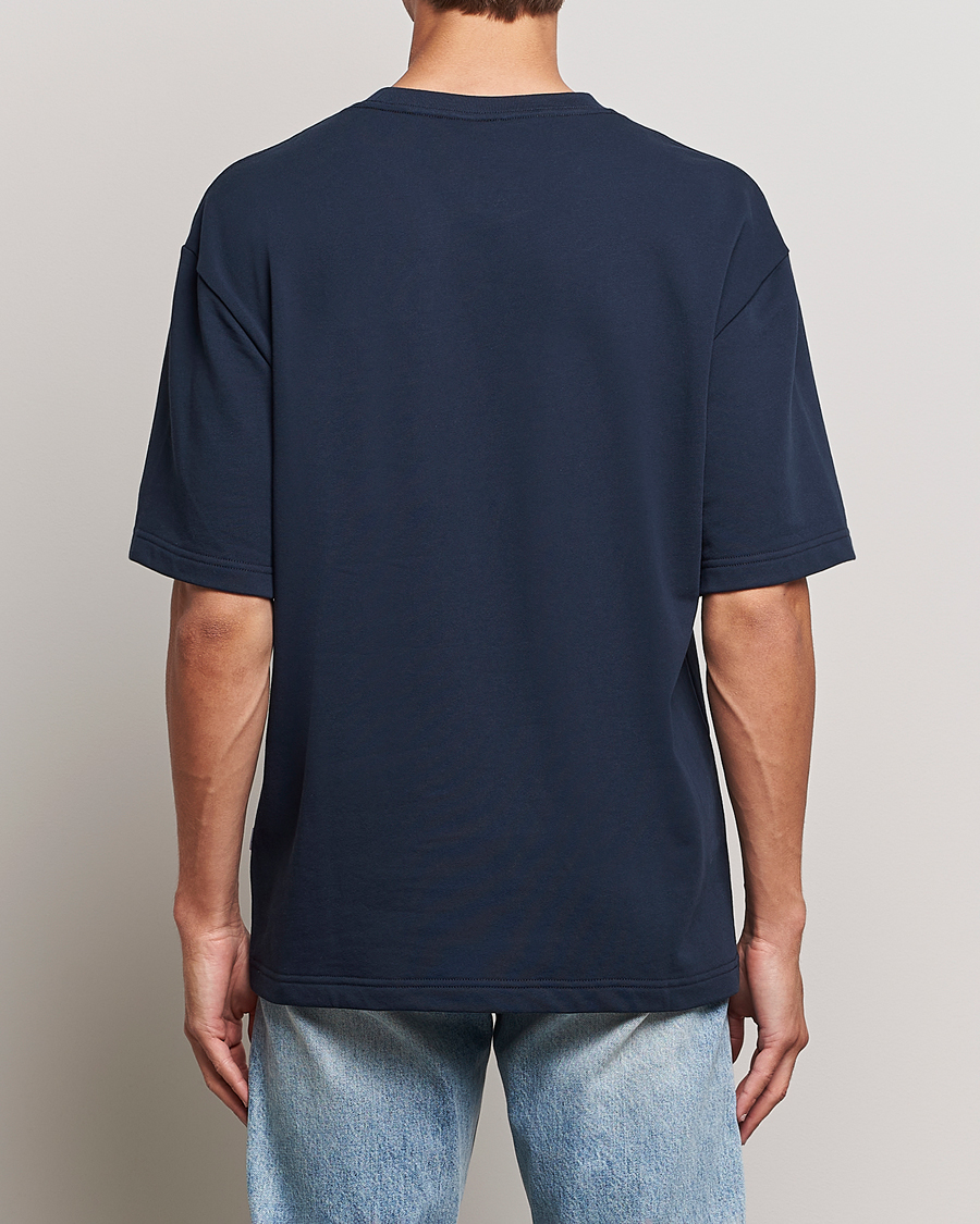 Mies | T-paidat | NN07 | Alan Heavy T-Shirt Navy