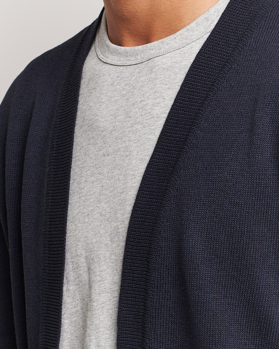 Mies | Puserot | NN07 | Bradley Cotton Cardigan Navy