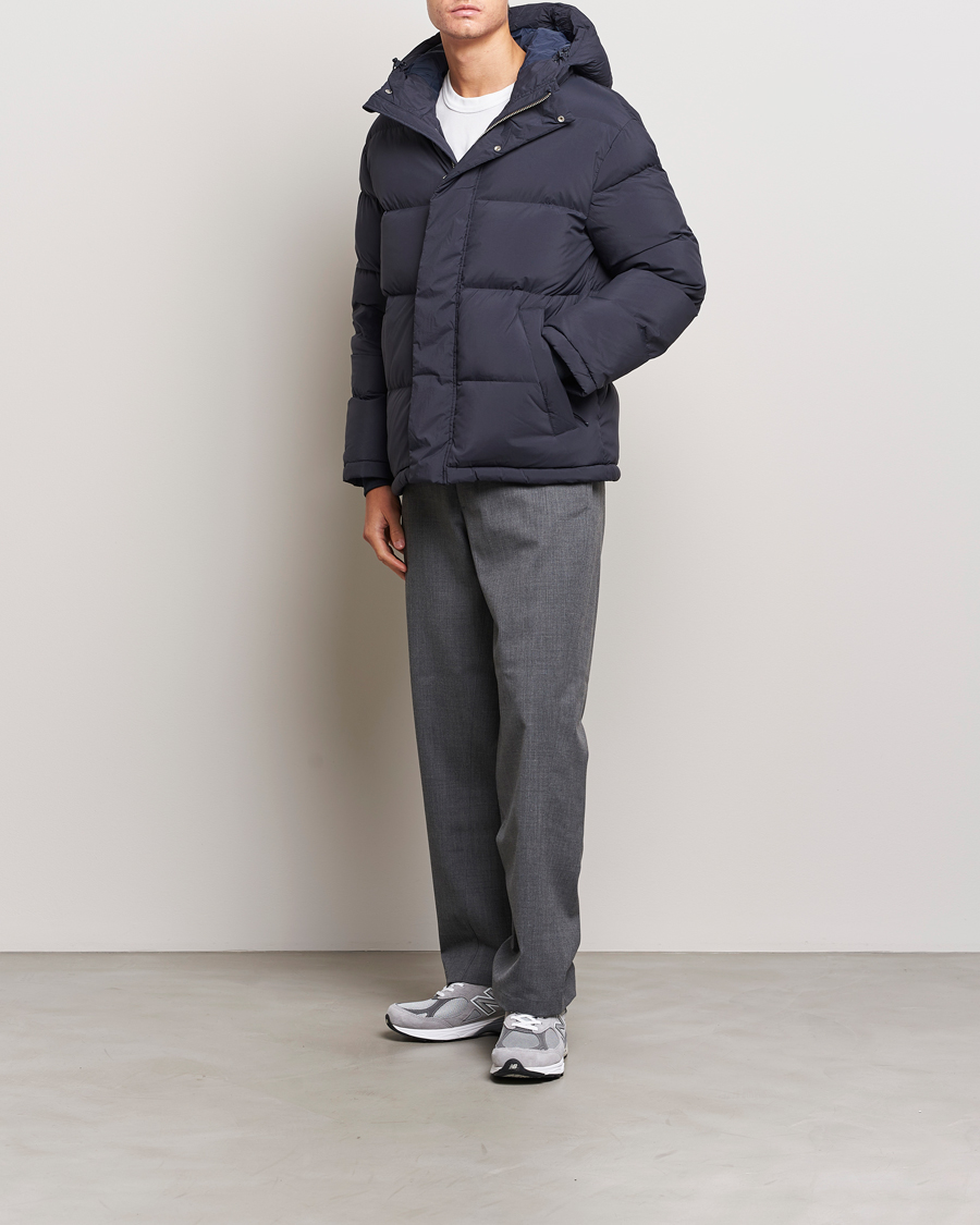 Mies | Takit | NN07 | Matthew Padded Down Jacket Navy Blue
