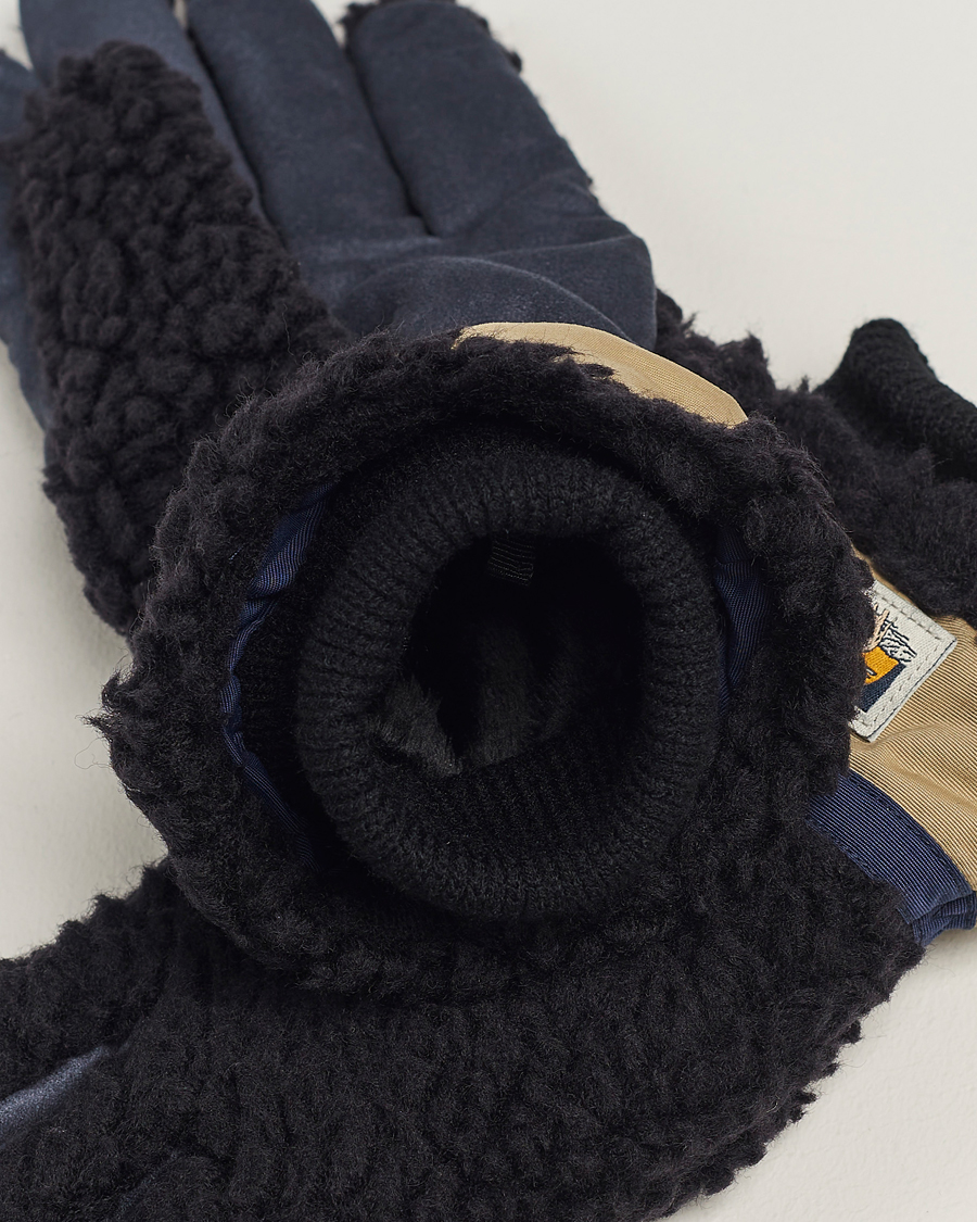 Mies | Käsineet | Elmer by Swany | Sota Wool Teddy Gloves Black