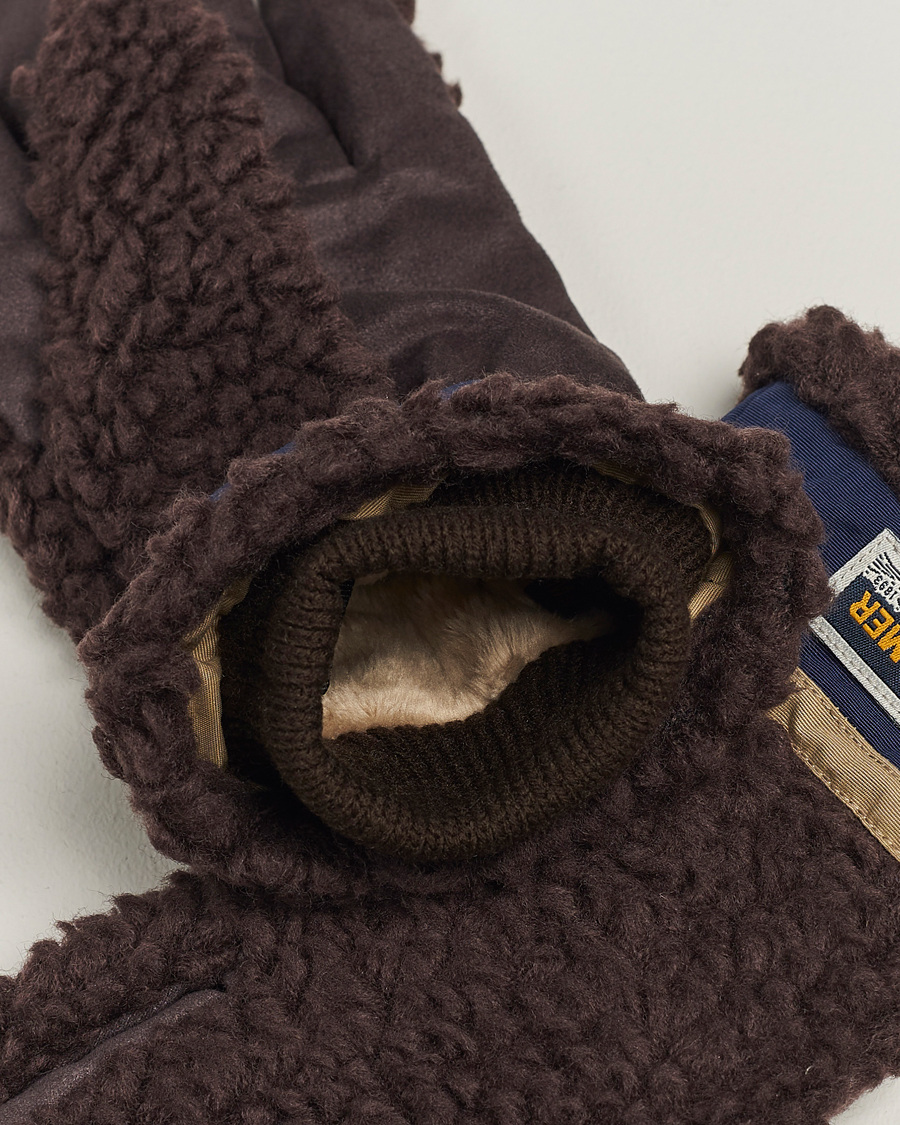 Mies | Elmer by Swany Sota Wool Teddy Gloves Brown | Elmer by Swany | Sota Wool Teddy Gloves Brown