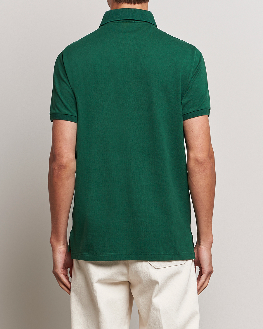 Mies | Pikeet | Etro | Short Sleeve Contrast Polo Dark Green