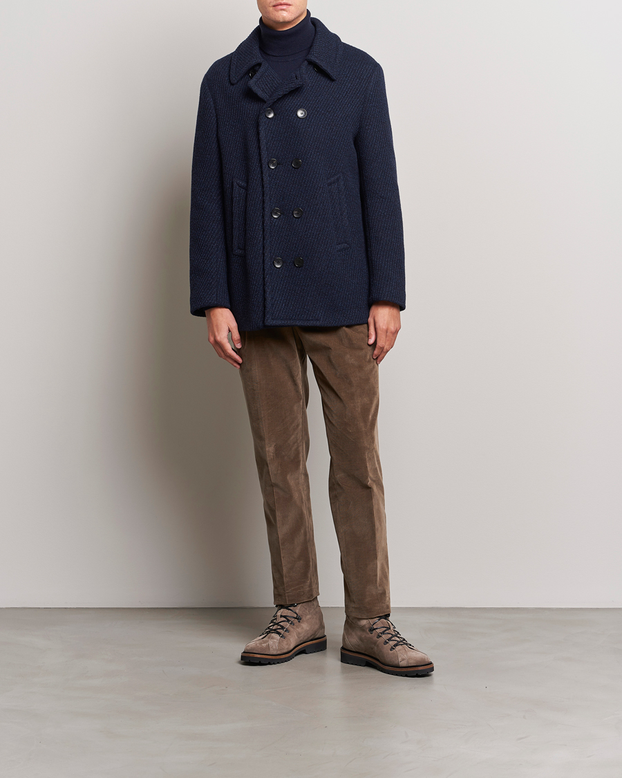 Mies | Takit | Etro | Wool Peacoat Navy